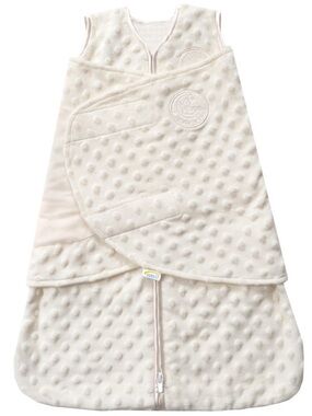 HALO Cream Dimple Dot Sleep Sack Swaddle